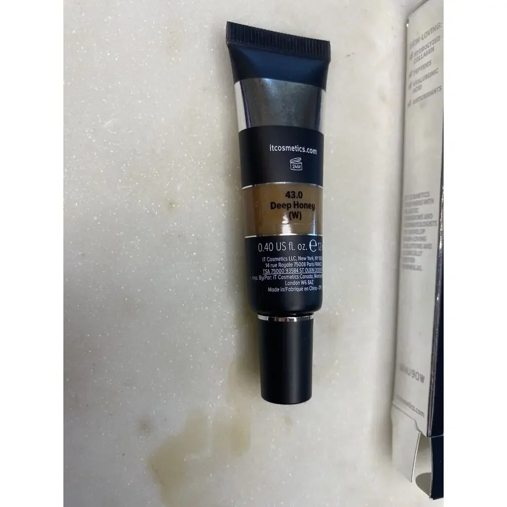 It Cosmetics Bye Bye Under Eye Waterproof Anti-Aging Concealer 43.0 Deep Honey